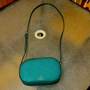 Small green glimmer, Kate Spade bag used maybe three times